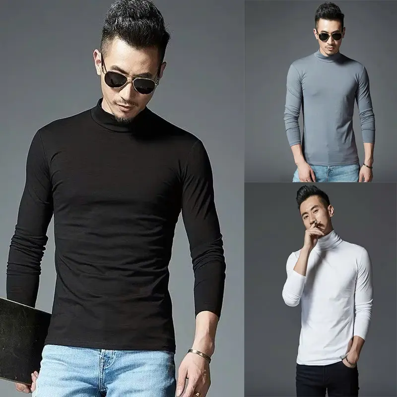 Combo 3 Áo Giữ Nhiệt Nam Lót Lông Cực Ấm Chất Thun Lạnh 4C Trắng Đen Xám 0