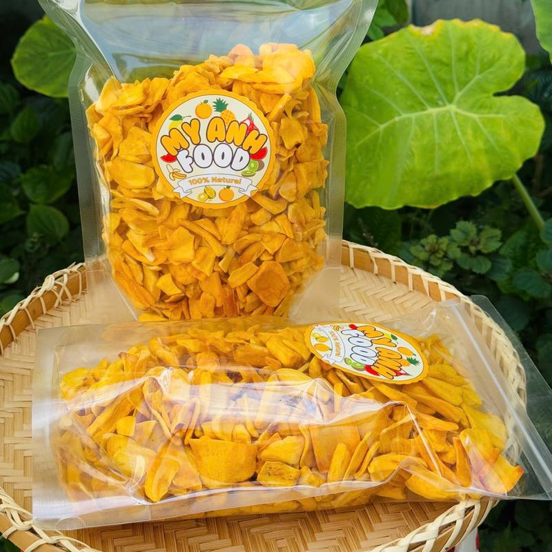 02 Túi loại  500g  - Mít vụn sấy giòn, ngọt tự nhiên thay thế Snack - MỸ ANH FOOD 3