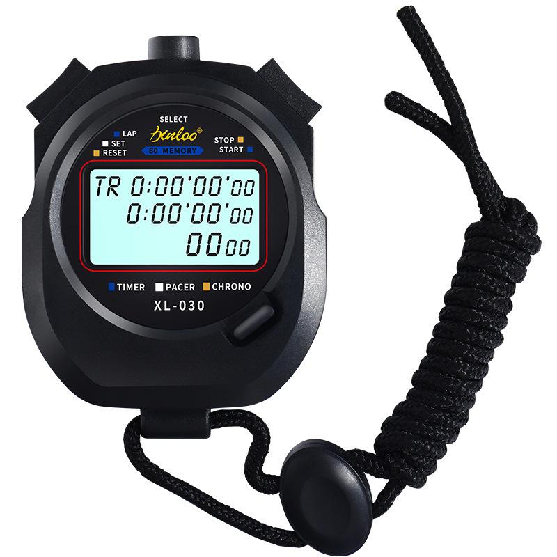 Electronic stopwatch timer race students running professional gym training sports trainer sports code watch 4