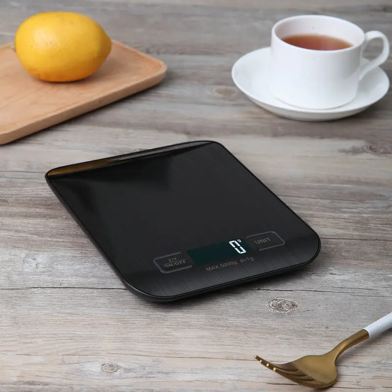 COD Hot Selling Food Scale,Digital Kitchen Scale,Stainless Steel,Weight in Grams and Ounces for Baking,Cooking,and Meal Prep,LCD Display,Home