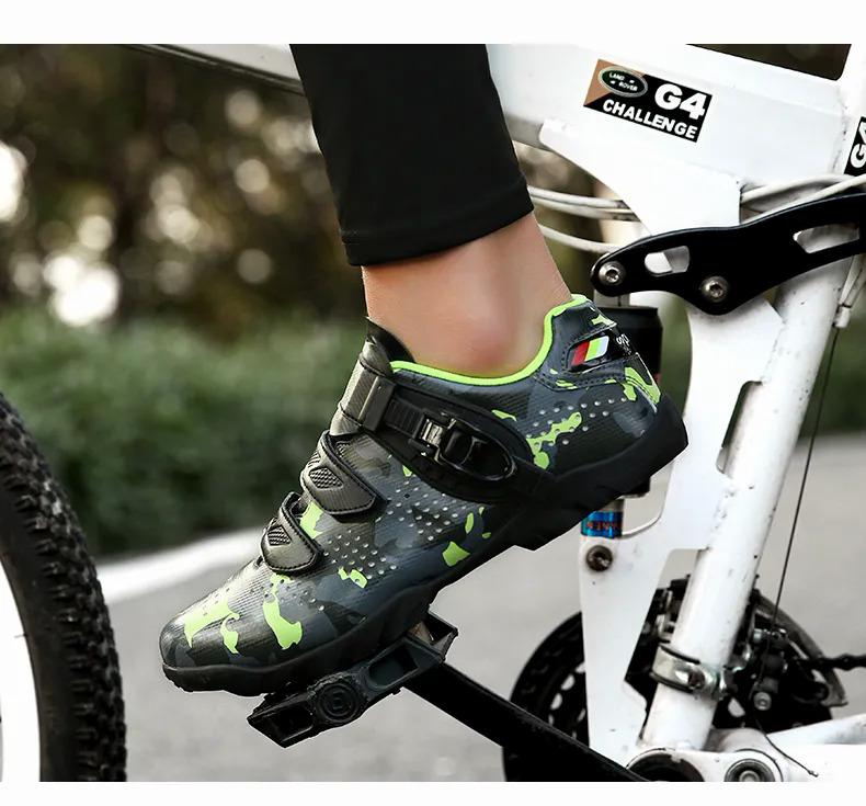 Product Introduction of Men cycling shoes speed self-locking MTB shoes man road bike shoes bicycle racing sneakers triathlon sapatitilha Ciclismo MTB size 36-47 41