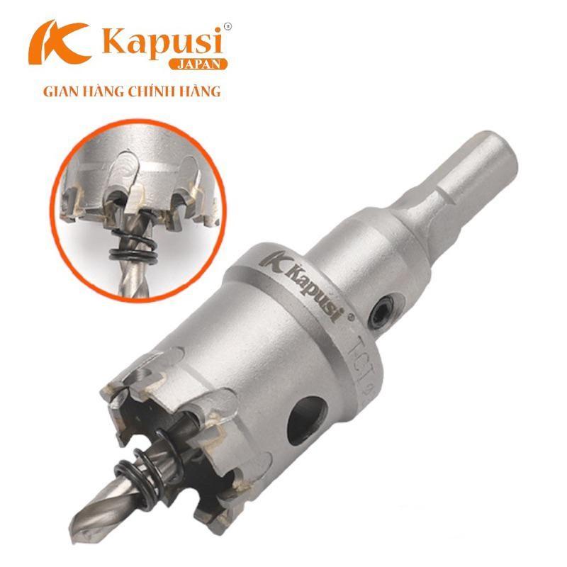 Mũi khoét sắt thép inox hợp kim từ 15-100mm cao cấp Kapusi Japan mũi khoan sắt thép nhôm đa năng chất lượng cao