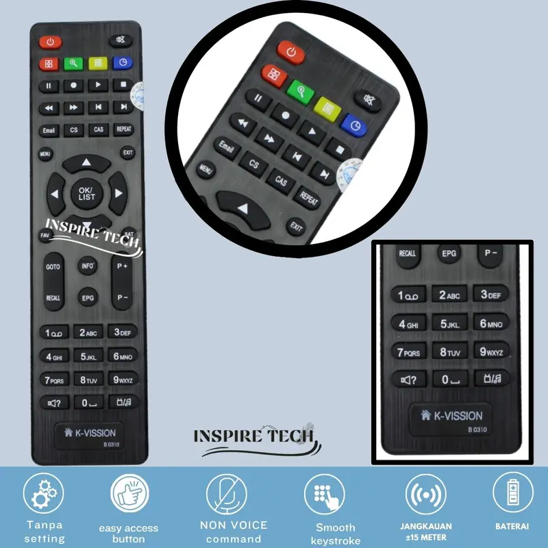 Remot Remote Receiver Parabola Kvision C2000 2