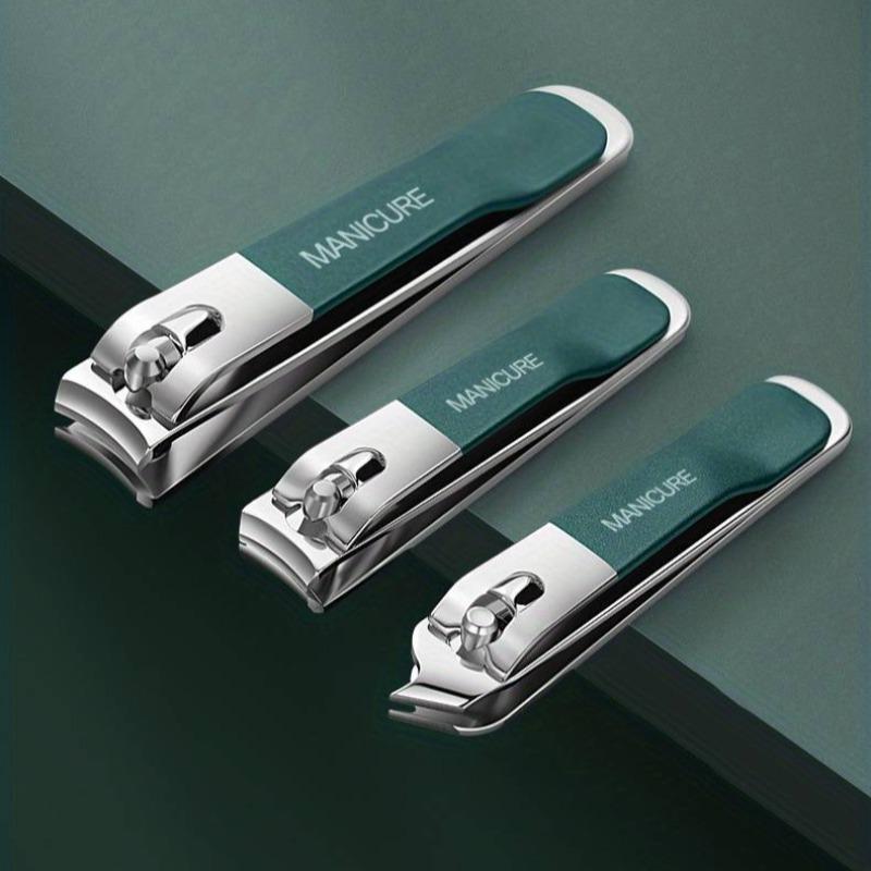 Professional Nail Clipper Set, 4 Counts/set Portable Nail Scissors, Stainless Steel Manicure Pedicure Tool 2