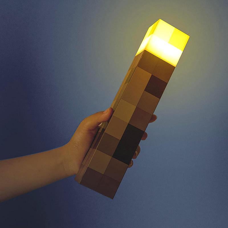 Product Introduction of Pixel Design Handheld Flashlight, LED Lights, Cordless LED Night Light, Rechargeable Novelty & Gag Toys Gift, Holiday Essentials, Back To School 2
