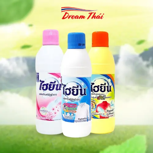 Nước Tẩy Mốc Quần Áo Trắng Và Màu Hygiene Thái Lan 250ml Siêu Sạch Không Gây Mùi Tẩy [Dream Thái]