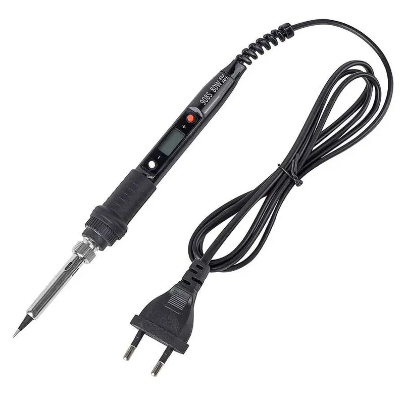 Solder Listrik Set 80W Adjustable Temperature Digital LCD Screen Cepat Panas 220V 180 derajat C - 520 derajat C With Bonus / Iron Set / Iron Tool Kit -908S COD Stock Ready 2