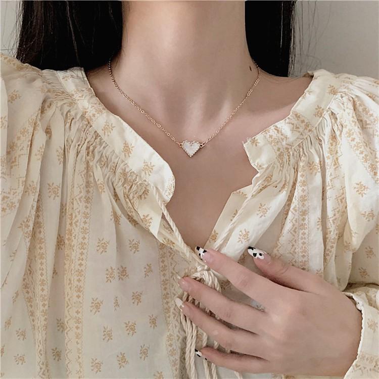DÂY CHUYỀN TRANG SỨC HÀN QUỐC TRÁI TIM 3