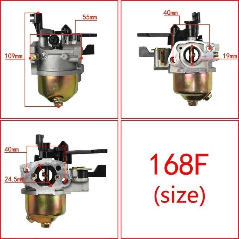 Carburetor 5.5/6.5HP Gasoline Engine for Honda GX160-168F GX120 GX168 ...