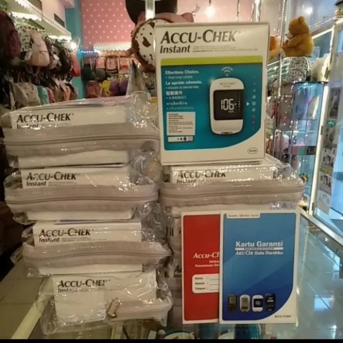 ALAT CEK GULA DARAH ACCUCHEK INSTAN-STRIP ACCUCHEK INSTAN ISI 50PCS 2