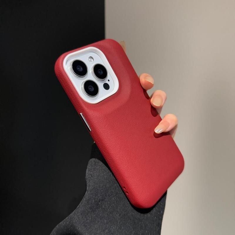 Product Introduction of Ốp Điện Thoại Di Động Da Họa Tiết Bánh Mì Thích Hợp Cho Apple 16Promax, Thời Trang, Thiết Kế Đơn Giản, Tương Thích Với iPhone 15 18