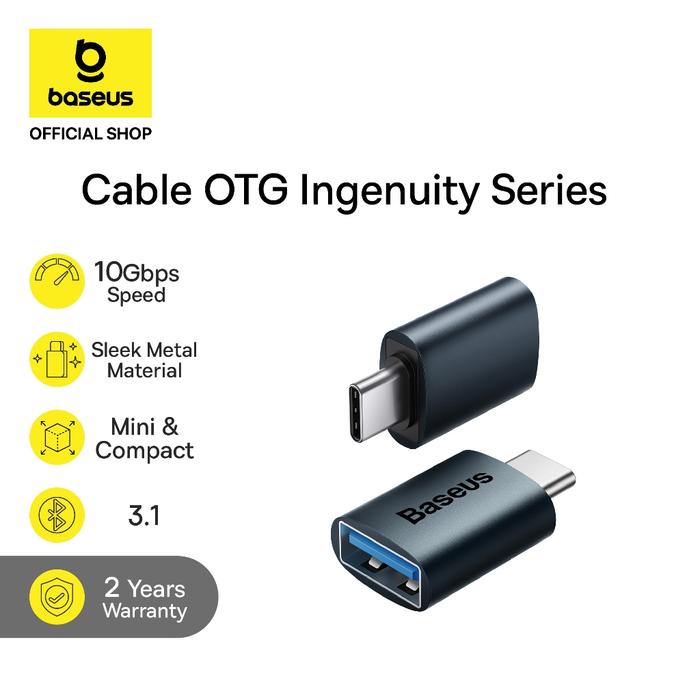Promo [CLEARANCE SALE] Baseus Kabel OTG Ingenuity Series Mini Adaptor ...