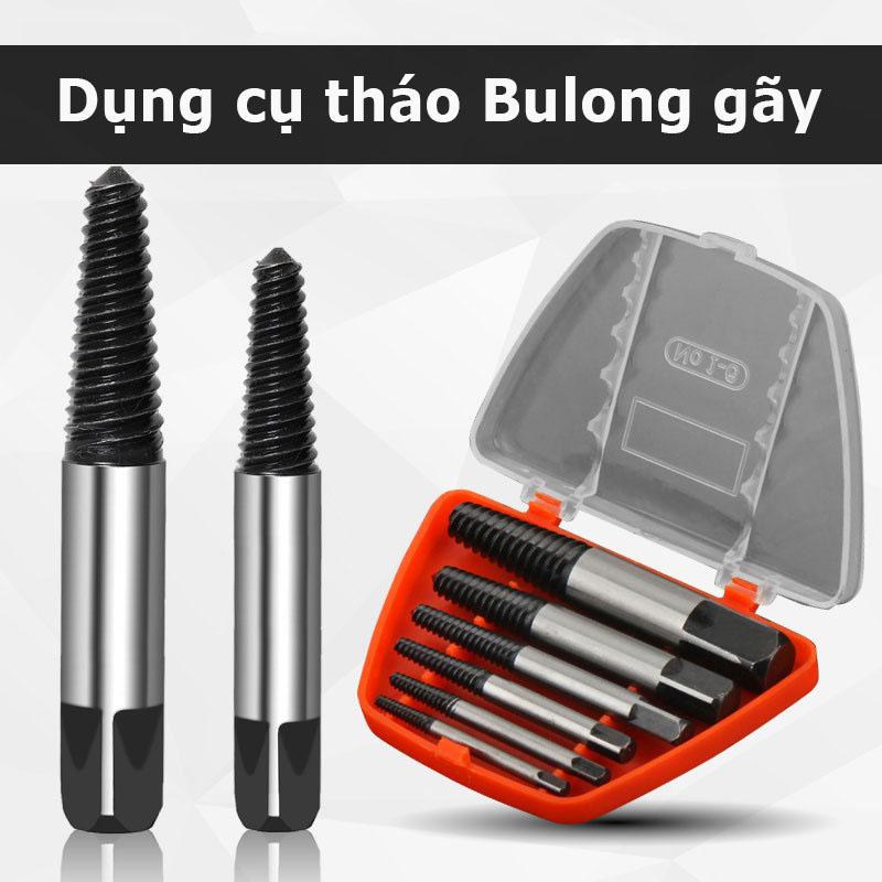 Bộ Mũi Lấy Ốc Vít Bu Lông (Bulong) Gãy Hỏng Chuyên Nghiệp - Bộ 5 Và 6 Chi Tiết