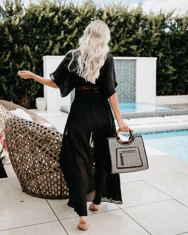 BELLA cardigan kimono outer woman premium / beachwear bali / cardigan boho / bohemian outer / outer luaran pantai wanita / cover up bikini / boho outer woman premium / cardigan kimono wanita / simple outer / vintage outer 4