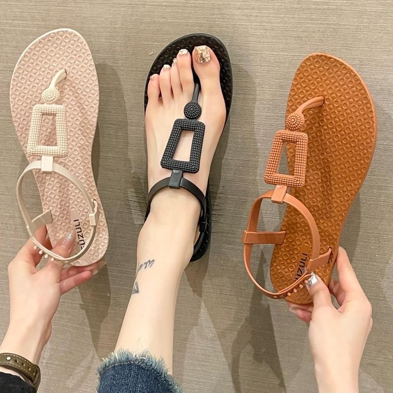 Shapes Summer Rubber Sandals for women Footwear Elegant Comfort ...