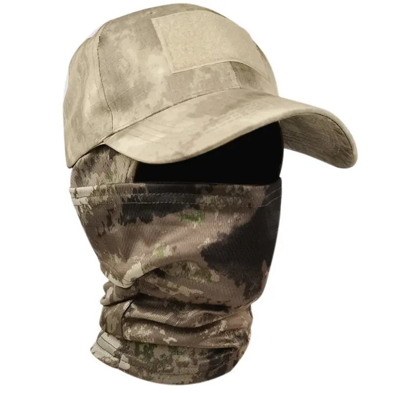 Mũ Bóng Chày, Mũ Trùm Đầu Rằn Ri, Phong Cách Snapback, Mũ Chống Nắng, Mũ Đi Bộ Đường Dài Ngoài Trời, Balaclava Rằn Ri, Che Kẹp Tóc Mũ Đội Đầu Toàn Mặt