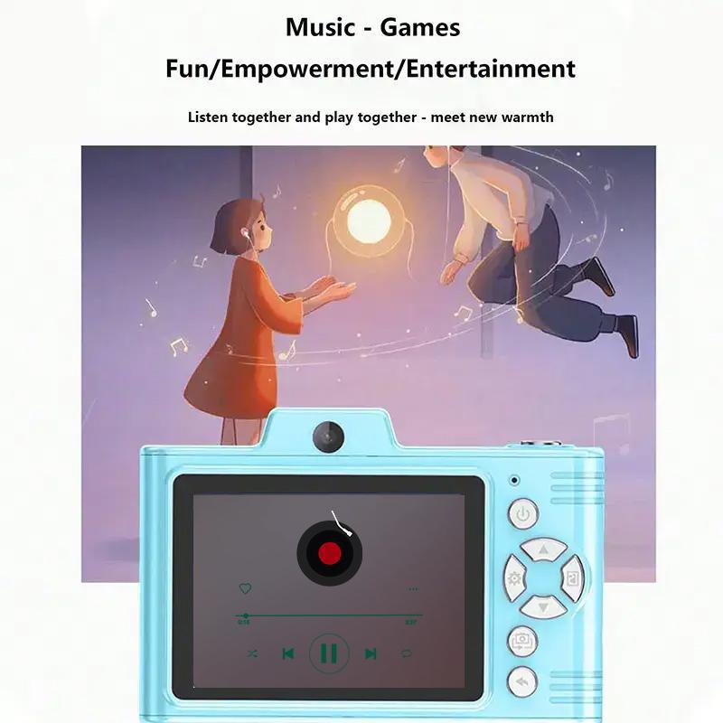 2.8" IPS Screen Portable Digital Camera, 1 Count 1080P 750mAh Battery Digital Camera, Portable Digital Camera With Front & Rear Dual Camera, Stocking Fillers Gift 2