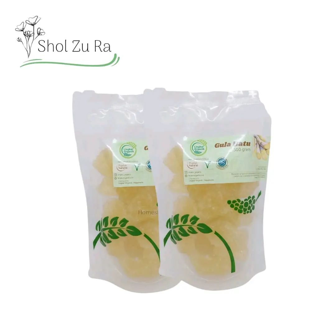 Gula Batu 500gr - Lingkar Organik