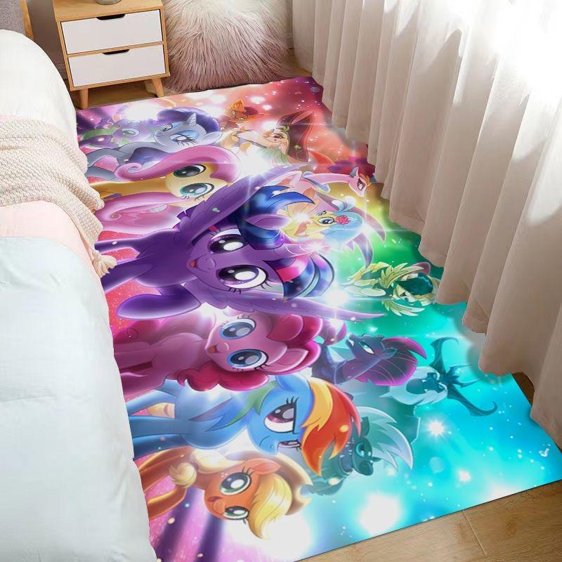 Bedroom Rug for Kids Girls My Little Pony Pinkie Pie Twilight Sparkle ...