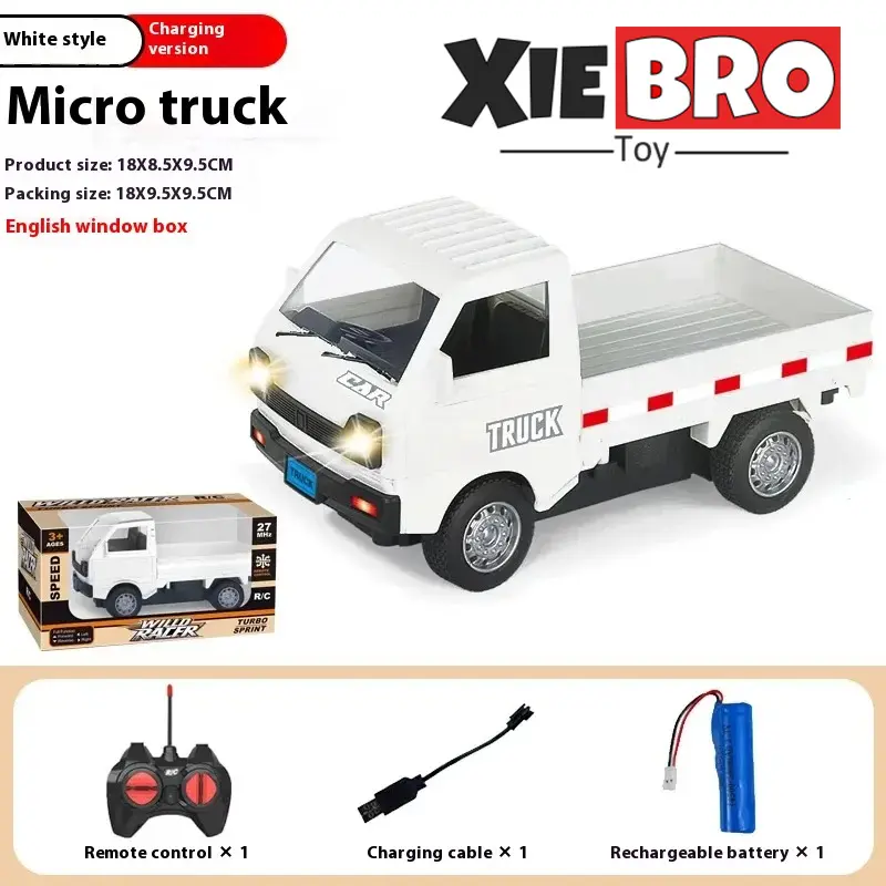 Trak Kargo Liuzhou, Model Trak Kecil, Skala 1: 16, Alat Kawalan Jauh, Kereta Drift, Kereta Mainan Elektrik Kanak-kanak Control Remote Toys