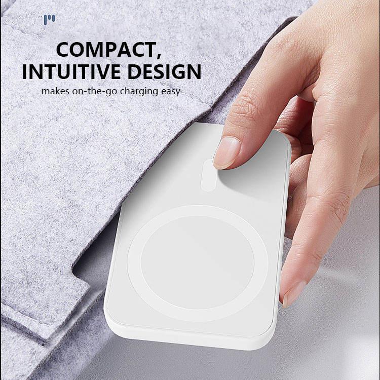 Product Introduction of Pin dự phòng từ tính, Iacha, Tương thích với sạc không dây 10W, Dung lượng 5000mAh / 10000mAh, Pin ngoài, Sạc di động, Thích hợp cho điện thoại và sạc nhanh, Có thể được sử dụng làm sạc dự phòng sạc  dự wukong 7