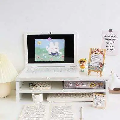 KỆ MÁY TÍNH ĐỂ BÀN LÀM VIỆC 1-2 TẦNG Tiện Ích