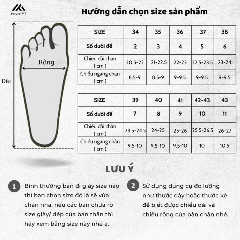 Dép nam quai ngang 3 sọc M Masler-MT trắng đen tinh tế với lớp đế chống ố vàng, dễ vệ sinh TD1 9