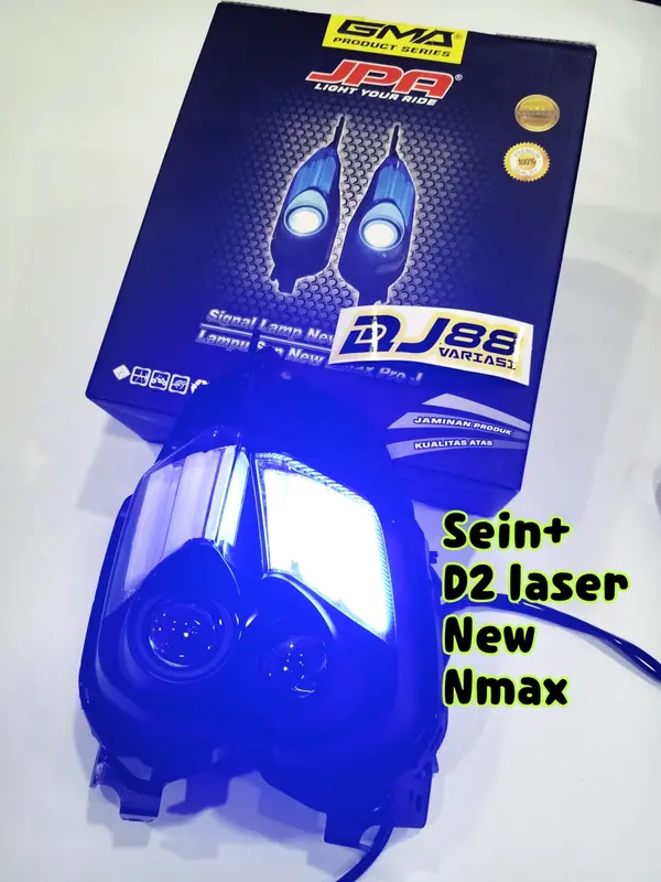 Lampu sein depan new nmax JPA projie d2 laser original 2