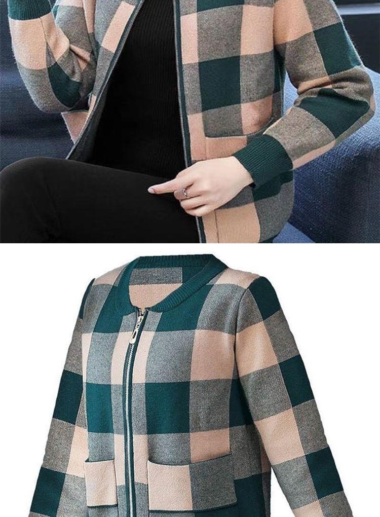 Product Introduction of Áo Khoác Ngắn Cho Nữ, Chống Nắng, Thích Hợp Cho Các Bà Mẹ Trung Niên, Áo Khoác Một Lớp Mùa Thu, Áo Cardigan Dáng Rộng Mới, Thích Hợp Cho Mùa Xuân Và Mùa Thu Của Phụ Nữ Trung Niên, Áo Khoác Bóng Chày 2