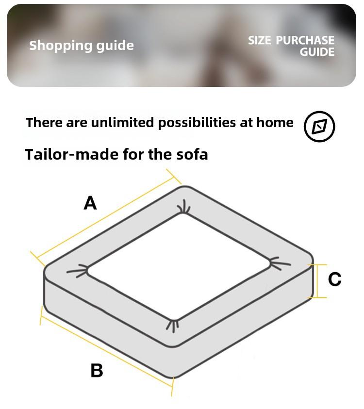 Product Introduction of High Elastic Chenille Sofa Cover 2025 New All-Season Non-Slip Full Wrap Universal Sofa Cover Cushion Cover 18