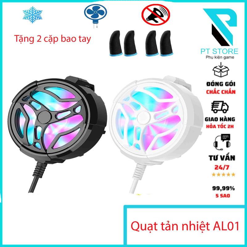 Quạt tản nhiệt AL01 với Đèn LED RGB: Hiệu suất làm mát tối ưu và ánh sáng đa…