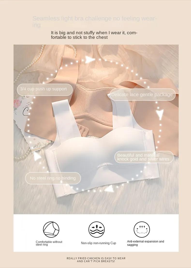 Product Introduction of สปอร์ตบรา ไร้โครง กระชับรูปร่าง เก็บ เนื้อส่วนเกินได้ดี หลากสี 17