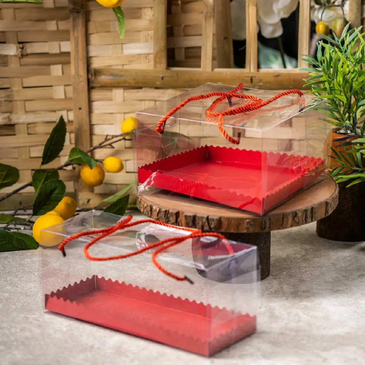 BOX MIKA TALI / BOX TENTENG / BOX HAMPERS