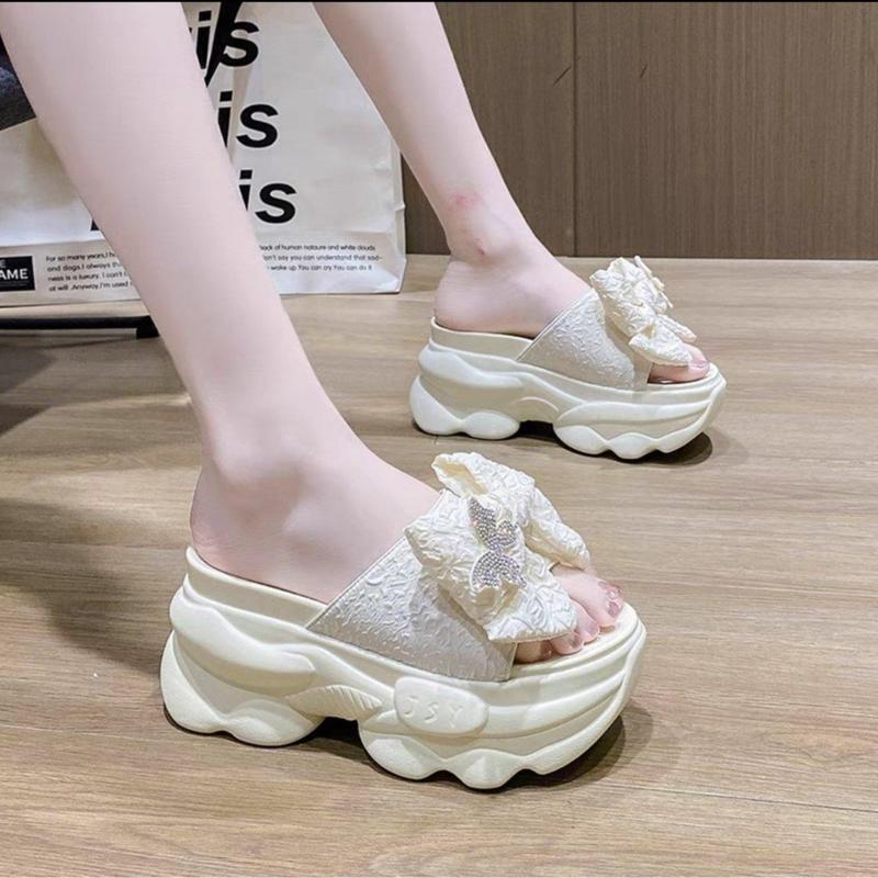 DÉP BM NƠ BƯỚM MẪU MỚI HOT HIT DéP Nữ Cao Su GiàY Shoes