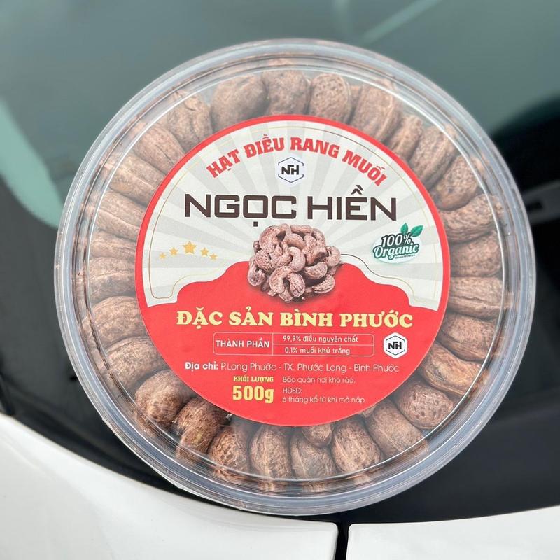 HẠT ĐIỀU RANG MUỐI XẾP HOA 500GR