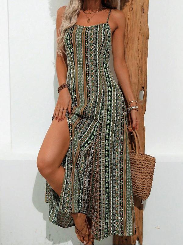 2022 Floral Print Long Boho Ethnic Vintage Elegant Beach Maxi Tank Dress 2022 Floral Print Long Boho Ethnic Vintage Elegant Beach Maxi Tank Dress