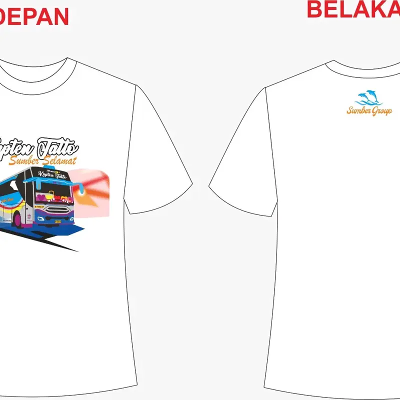 Kaos Kapten Tatto. Sumber selamat. 0