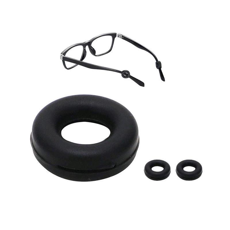 Earhook Silicone Temple DONAT kacamata - 1 Pasang Penahan Ujung Tangkai Kaca Mata Anti Slip Karet SWEETLY Biru Frame 3