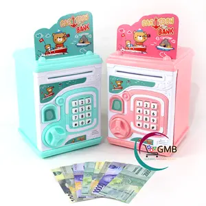 MAINAN ANAK CELENGAN BRANKAS ATM SIDIK JARI YA2  MAINAN ANAK MENABUNG CARTOON MONEY SAFE BOX Toys