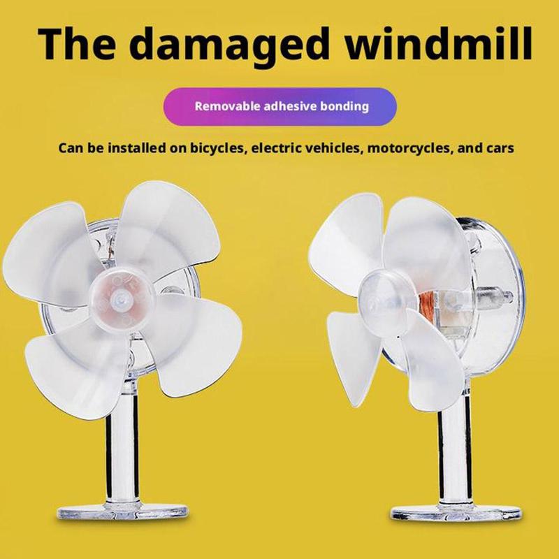 Product Introduction of Electric Bike Motorcycle Decoration Wind Energy Luminous Small Windmill And Bicycle Car Wind Power Small Fan Decoration Ornaments 21