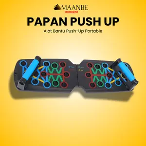 Papan Push Up / Alat Bantu Push-Up | Training Board Portable, Latihan Otot Tubuh, Variasi Posisi, Desain Ringkas & Portabel, Fitness & Home Gym