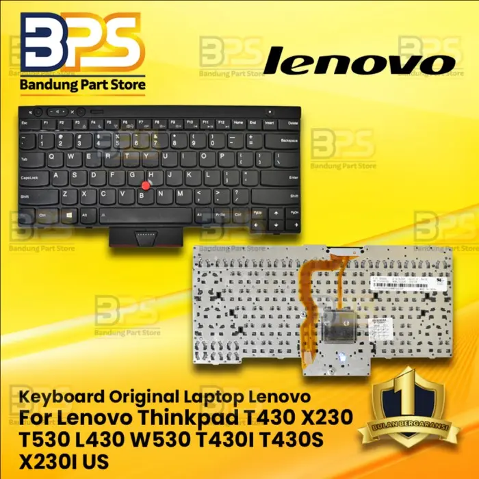 Keyboard Thinkpad T430 X230 T530 L430 W530 T430I T430S X230I US