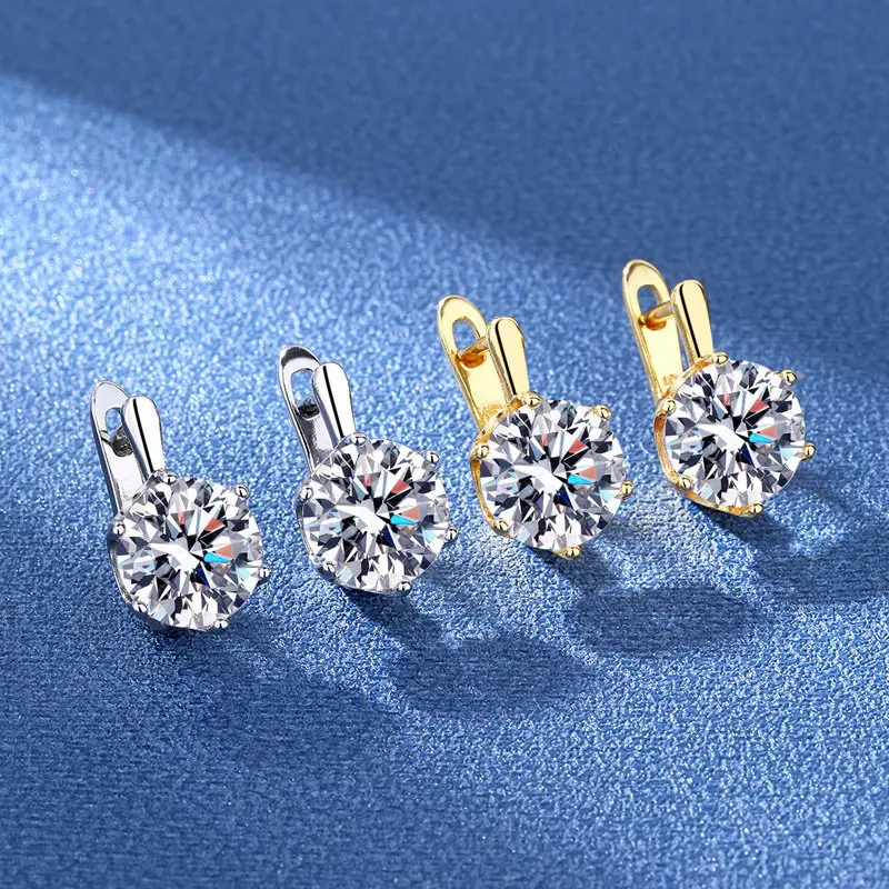 [FREE SHIPPING] Cross-Border E-Commerce Main Push  fashion Earrings Big Main Stone Trend Earrings Ear Studs