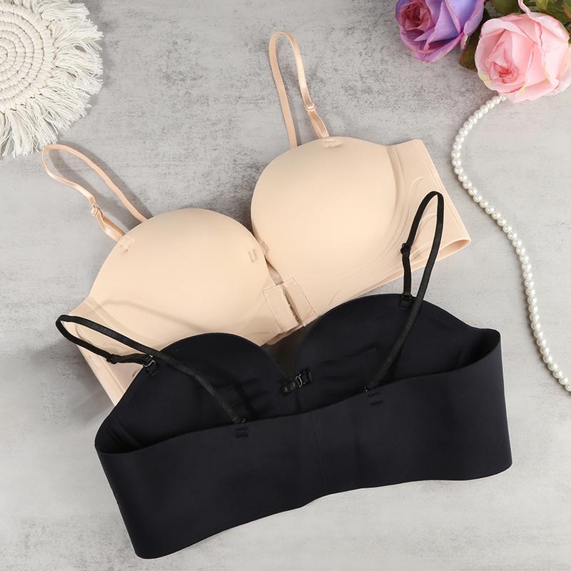 Áo Nâng Ngực 2cm, Dây đeo vai có thể tháo dời, Chống tụt, Tạo khe tạo rãnh, Thích hợp mặc áo hai dây, áo hở ngực.Phù hợp để tăng cảm giác tổng thể, phù hợp với váy dạ hội vai