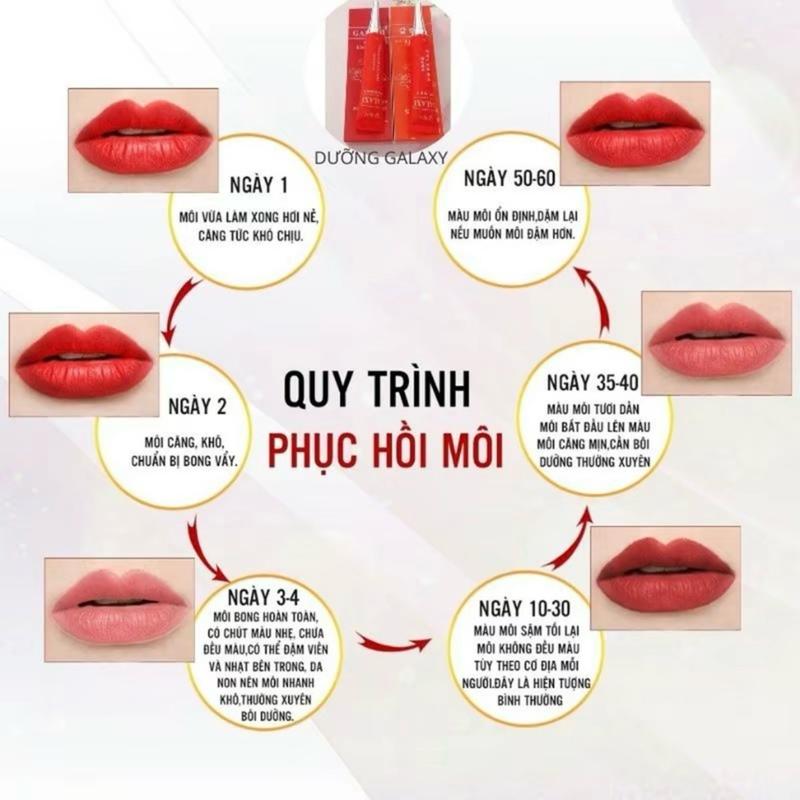 Son Dưỡng Môi GaLaxi Hàn Dưỡng Ẩm - Làm Dịu Tuýp 15ml Cho Nữ Women Trang Điểm Mỹ Phẩm Cosmetic 4