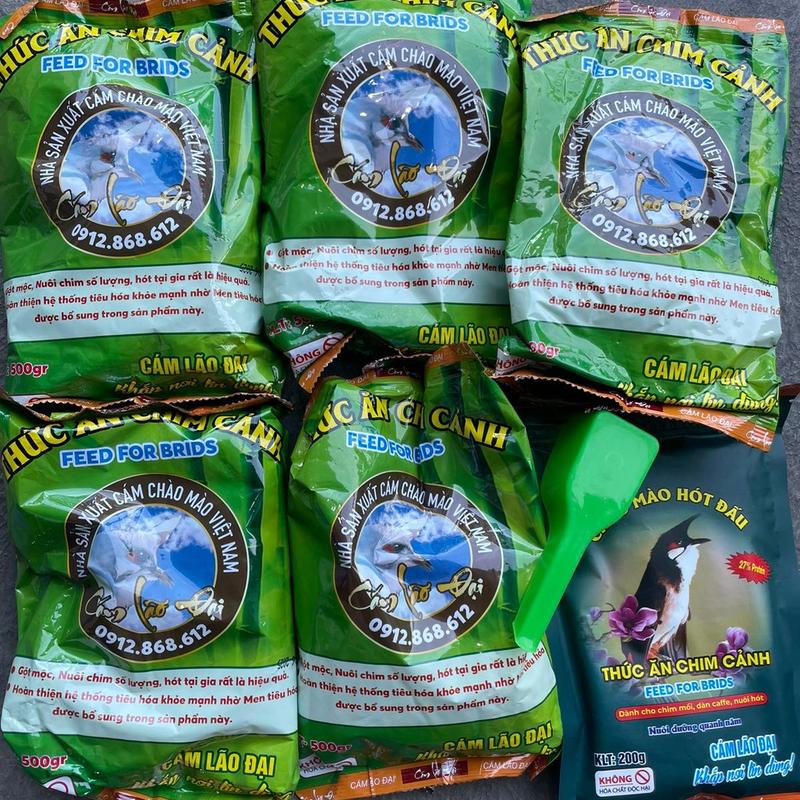  Combo 5 gói cám tổng hợp lão đại tặng 1 gói cám hót đấu lão đại tặng 1 xúc cám 