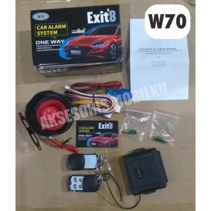 CAR ALARM MOBIL LIVINA TERBAIK MODEL REMOT REMOTE SLEDING EXIT8