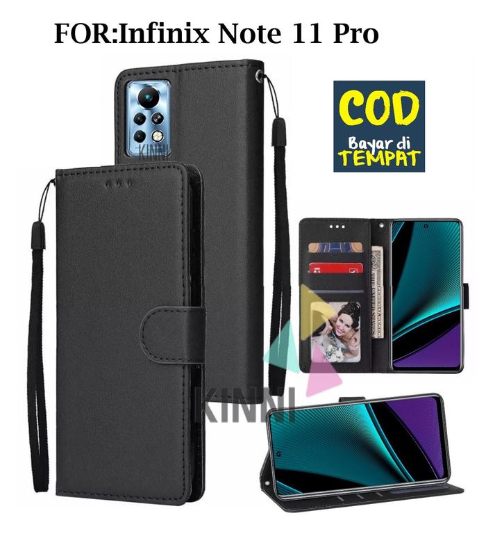 Promo Casing Untuk INFINIX NOTE 11 PRO - Wallet Case Kulit - Casing ...