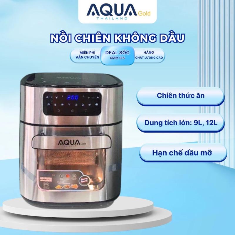 Mua nồi chiên không dầu 12l Aqua tặng khay hâm nóng thức ăn