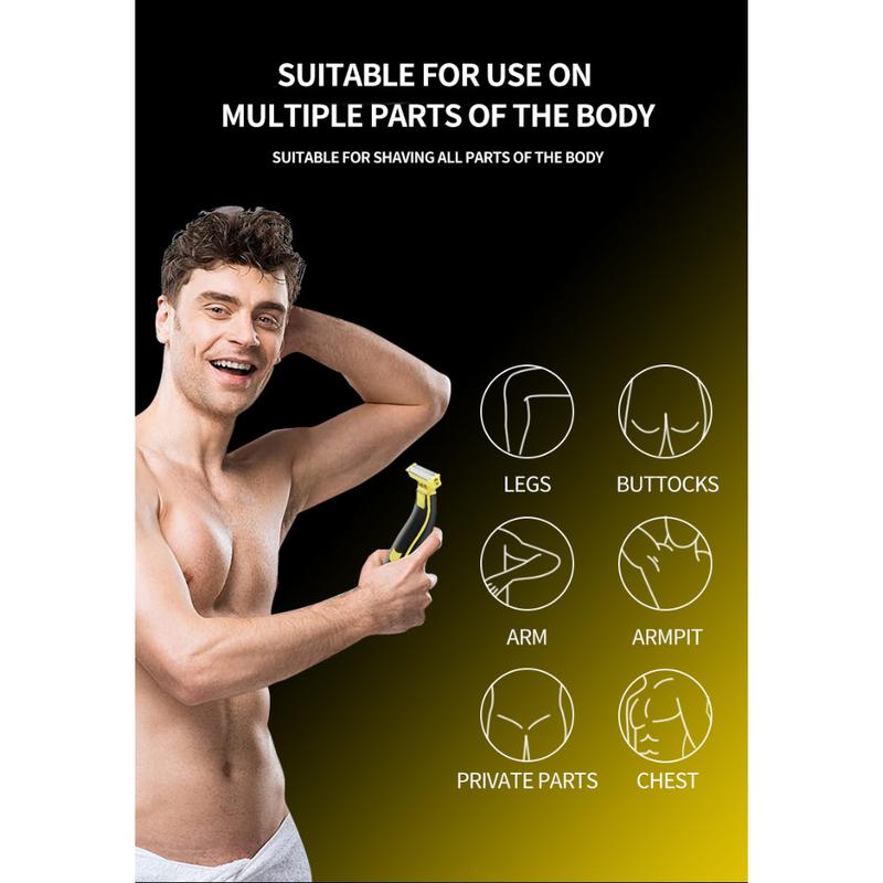 Product Introduction of Full body wash USB rechargeable wet and dry women's men's shaver 19